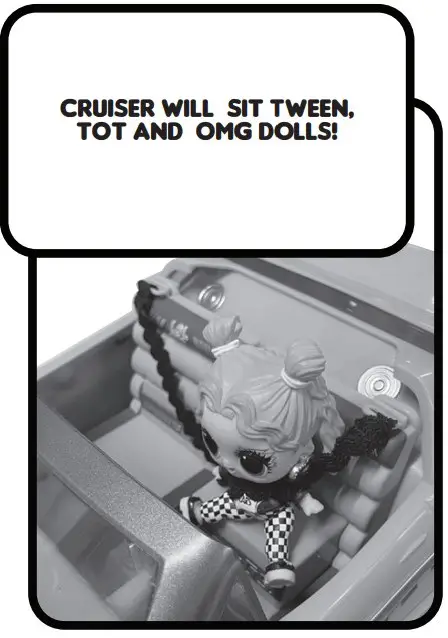 TOT DOLL BOOSTER SEAT