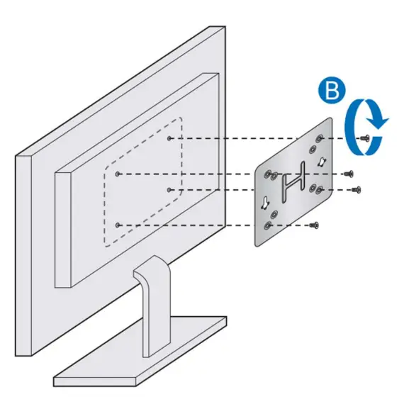 Use the VESA Bracket (Optional)