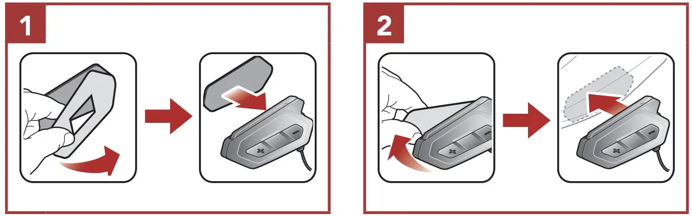 SENA 50R Mesh Intercom Headset - Double Sided