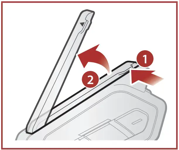 SENA 50R Mesh Intercom Headset - Mesh Intercom Antenna