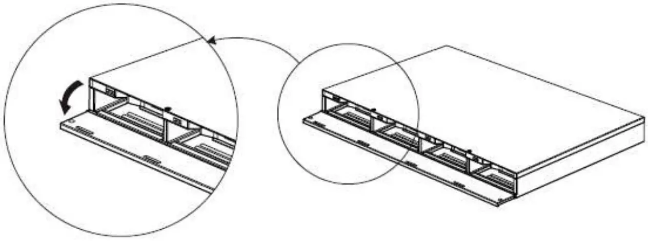Hard disk installation