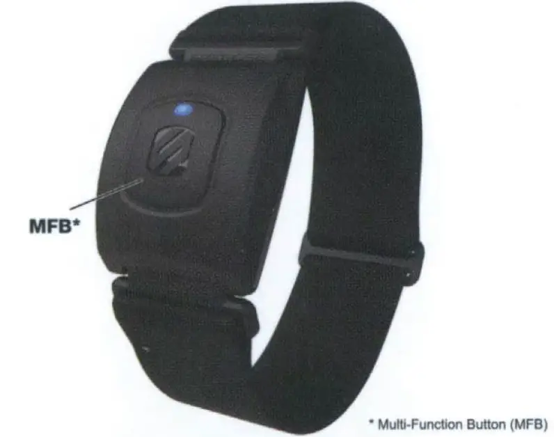 Scosche 142RHY20GR Rhythm+ 2.0 Waterproof Armband 1