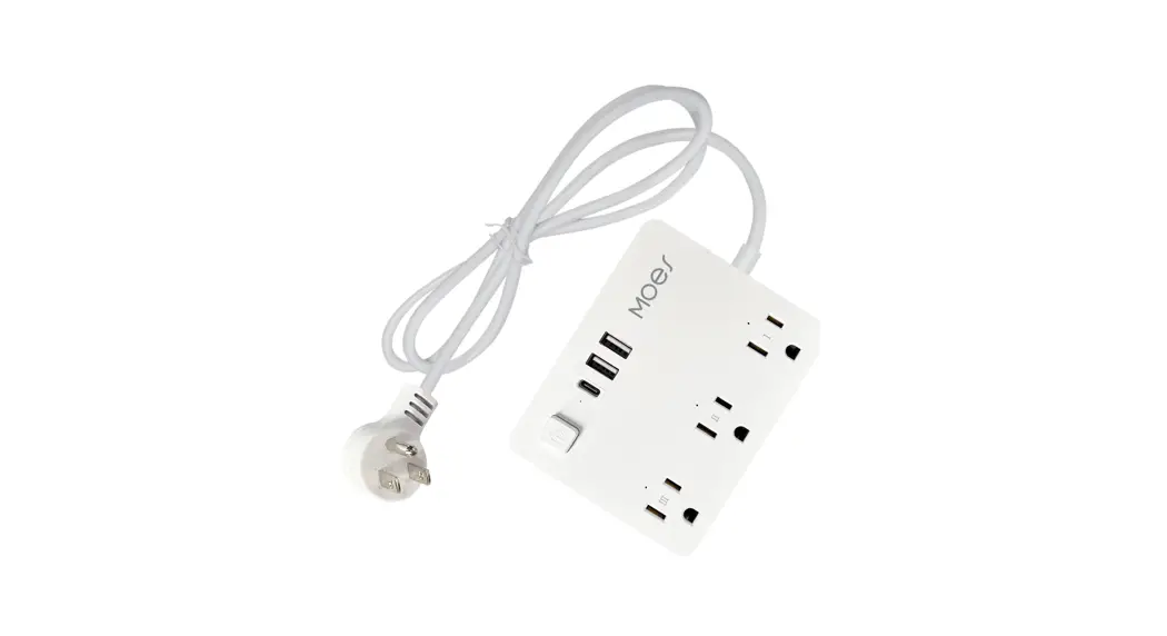 Moes M4cu410-nbr Wifi Smart Power Strip Surge Protector User Manual