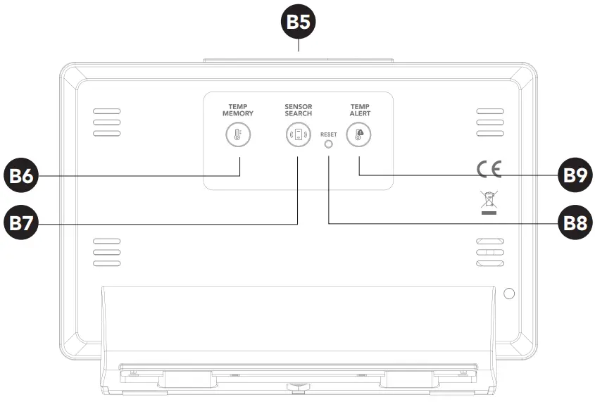 MARATHON BA030021 Weather Station with Large Colour Display - Discription 2
