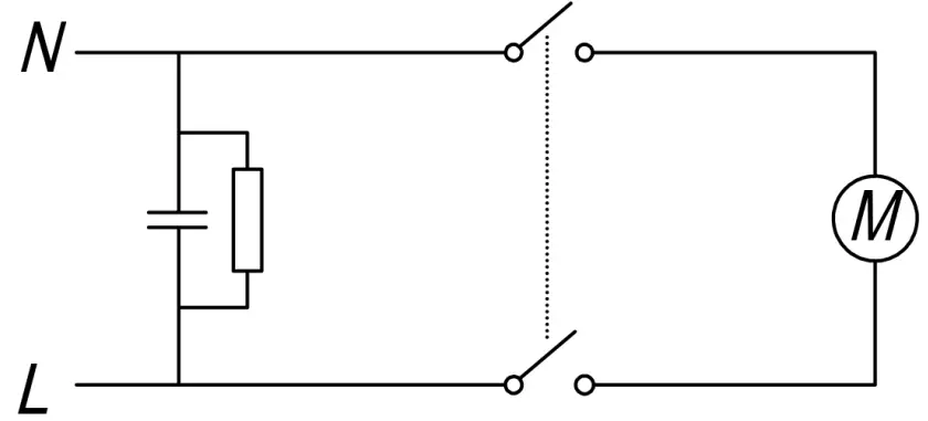 Numatic WV 470 Wet or Dry Vacuum Cleaner - Wiring Diagram