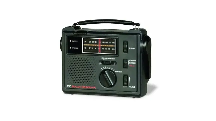 C Crane Cc Solar Observer Wind Up Radio Instruction Manual