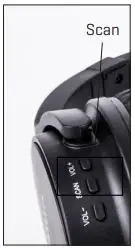 Sharper Image 206077 TV Wireless Headphones User Guide - USING THE TV WIRELESS HEADPHONES