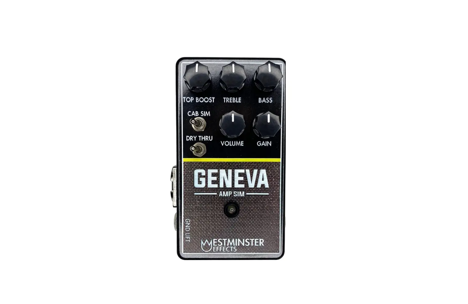 Westminster Effects Geneva Amp Sim V2 Effect Pedal For Electric Guitar User Manual Westminster Effects Geneva Amp Sim V2 Effect Pedal For Electric Guitar User Manual