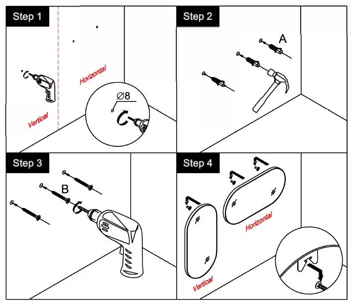 BTCSTAR-BTCYFM7844MB-Bathroom-Vanity-Mirror-FIG-4