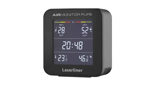 Laserliner Airmonitor Pure Fine Dust Measuring Device Instruction Manual