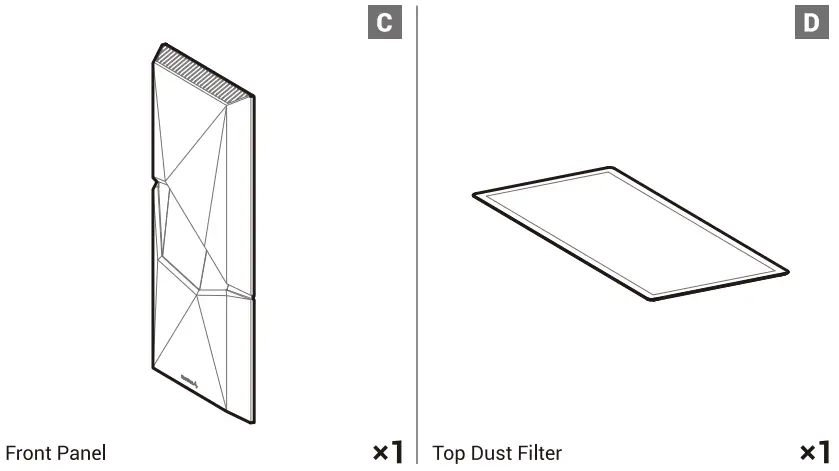 DEEPCOOL Cyclops Tempered Glass Side Panel Mid-Tower ATX Case - Figure 2