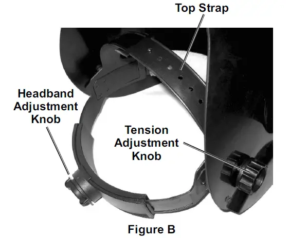 CHICAGO ELECTRIC 63121 Auto Darkening Welding Helmet with Racing Stripe Design 4