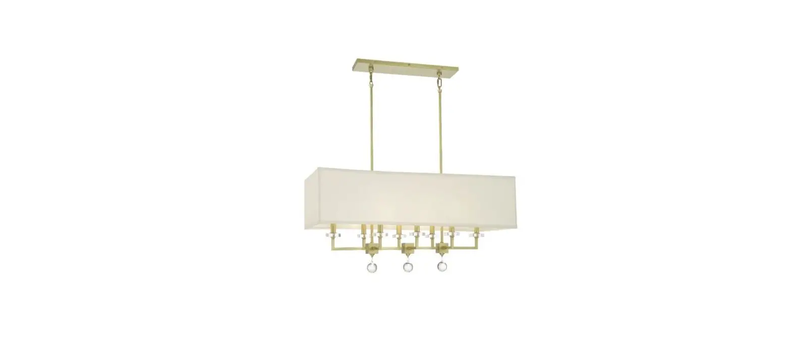 Crystorama 8109-ag Paxton Eight Light Chandelier Instruction Manual Crystorama 8109-ag Paxton Eight Light Chandelier Instruction Manual