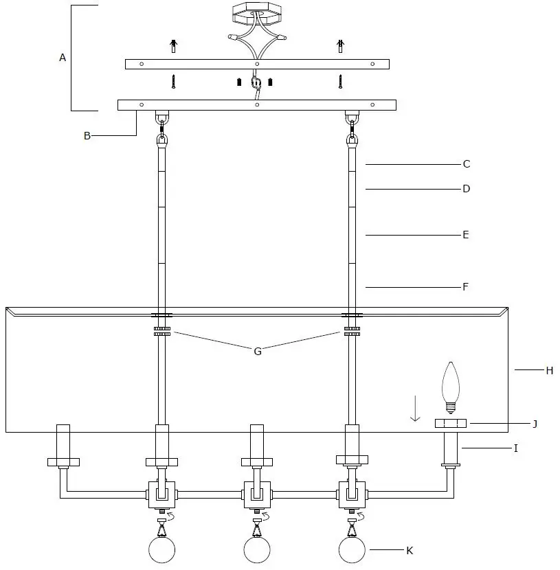 CRYSTORAMA-8109-AG-Paxton-Eight-Light-Chandelier-FIG-4