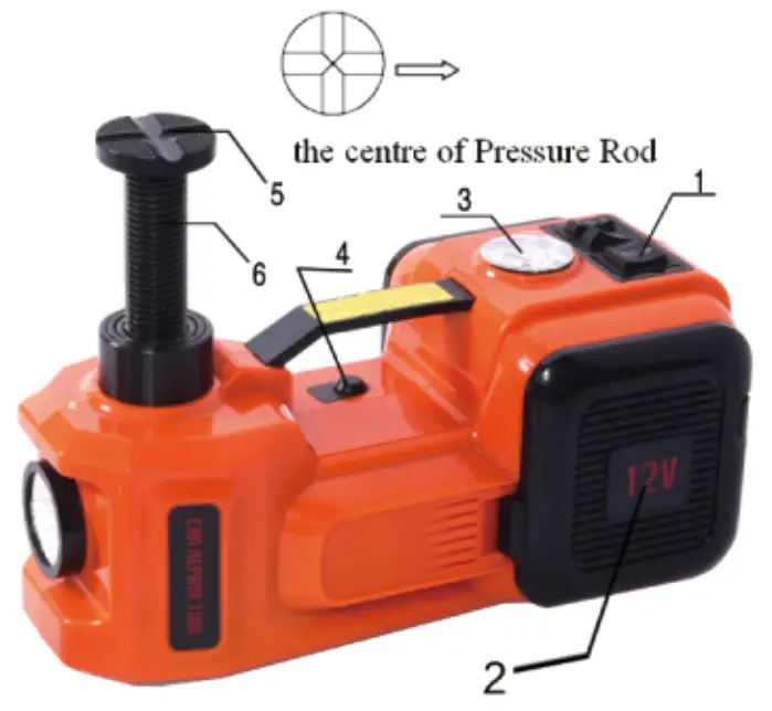 VEVOR ZSY01-2 Electric Hydraulic Jack - fig 1