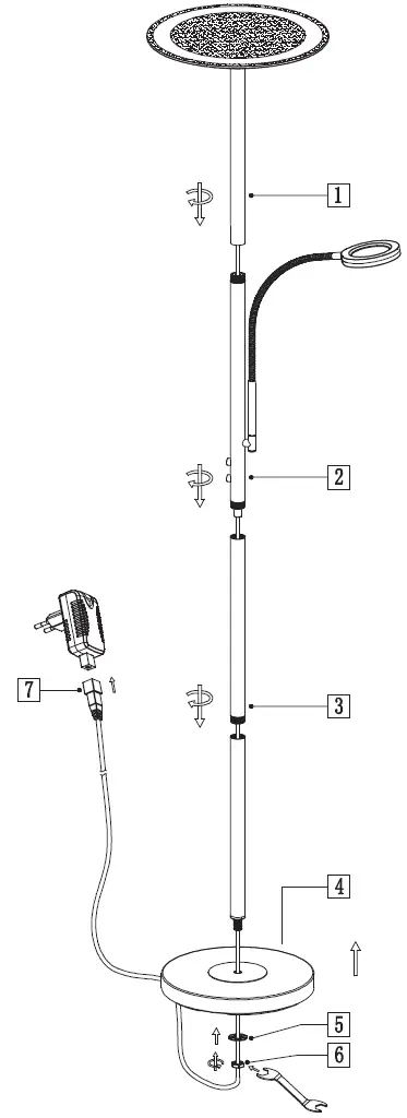 DUOLEC-TWIN-18W-4W-LED-Floor-Lamp-fig-1