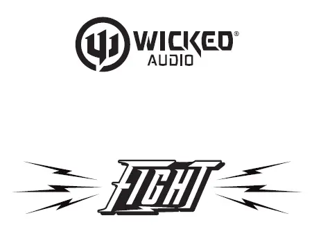 Wicked Audio FIGHT Wired Earbuds
