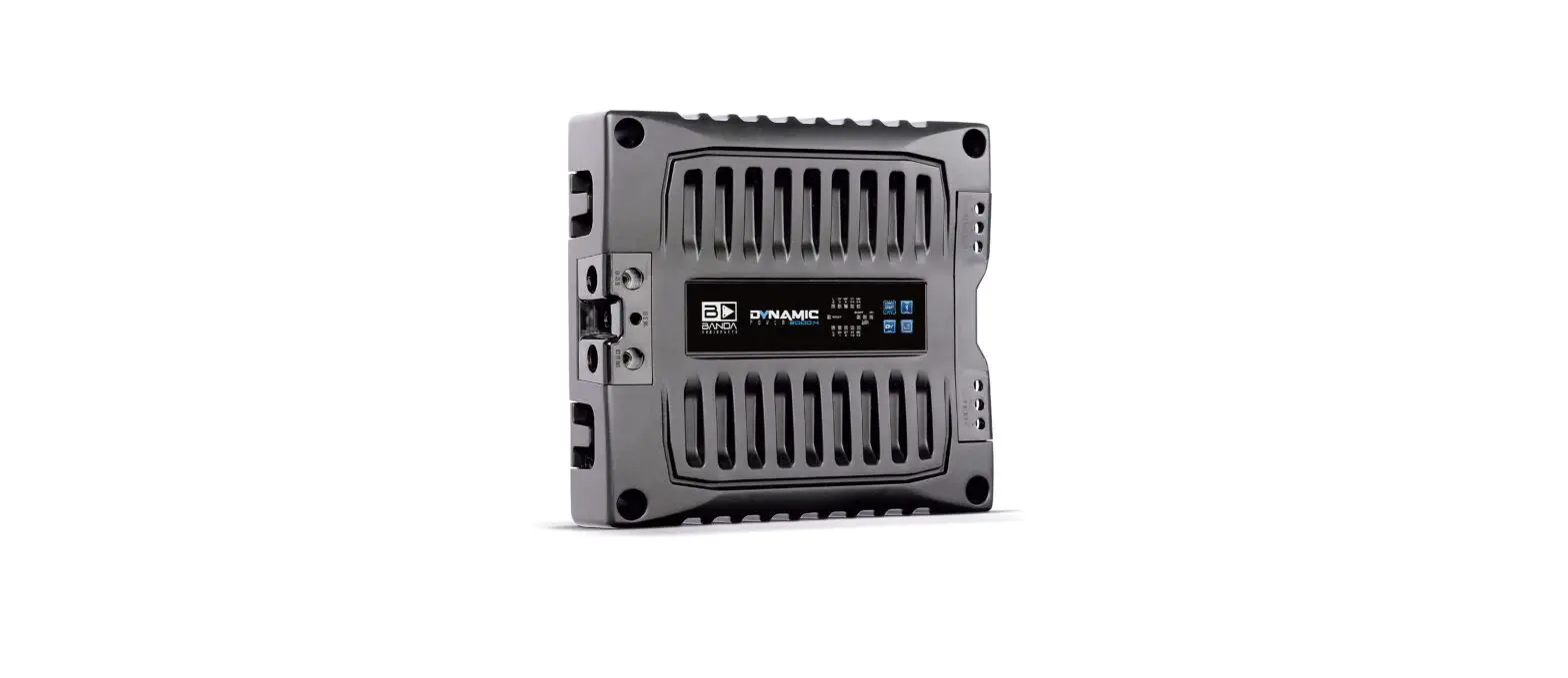 Banda Audioparts 2000.4 Dynamic Power Amplifier User Manual