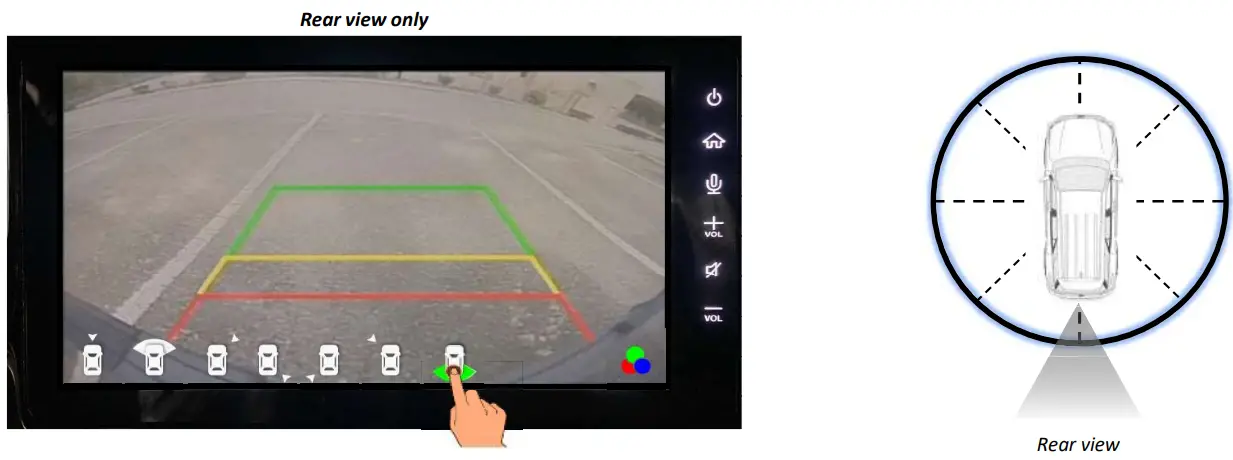 Rear View Full Screen