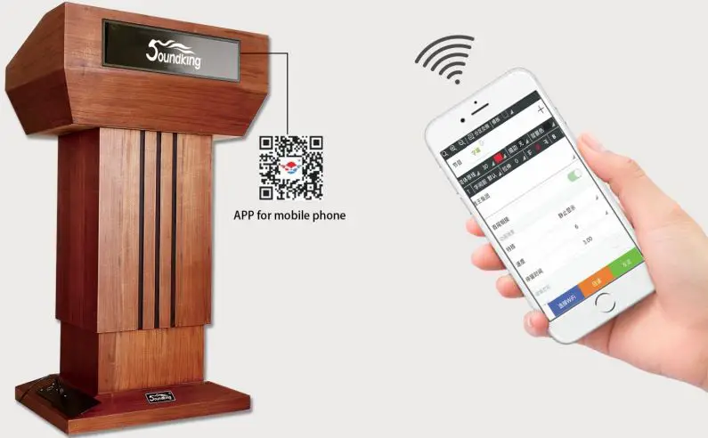 Soundking PT08 Intelligent Lifting Lectern-FIG8