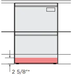 FISHER PAYKEL DD24DT2NX9 Double DishDrawer Dishwasher Tall A3