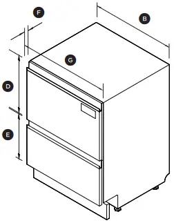 FISHER PAYKEL DD24DT2NX9 Double DishDrawer Dishwasher Tall B1