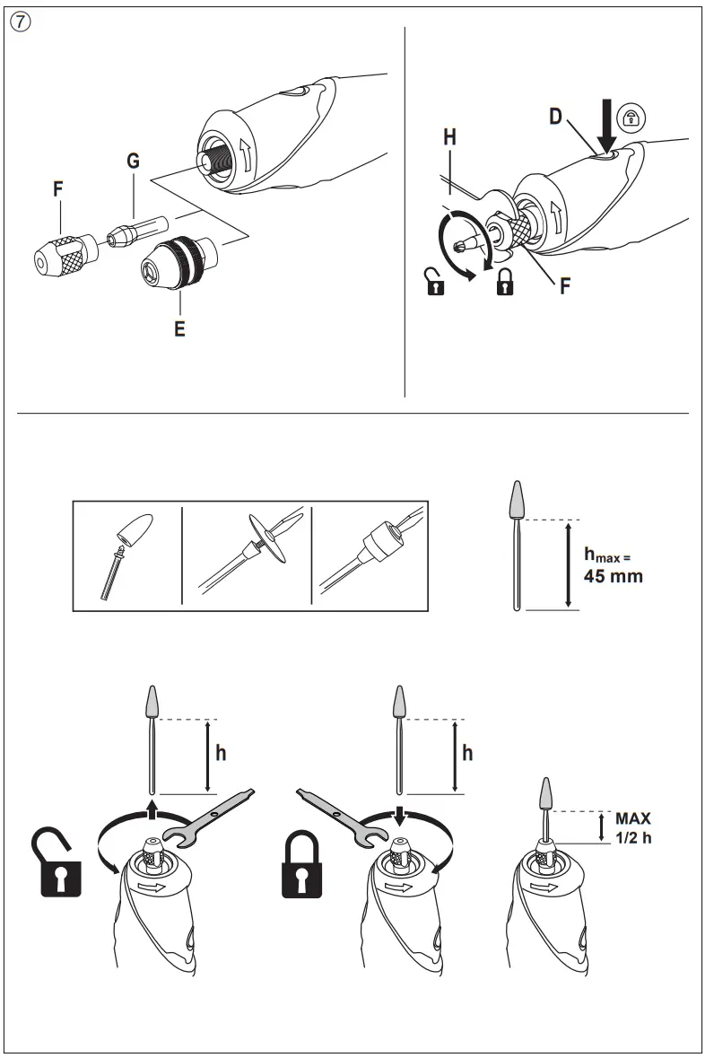 DREMEL 2050 Stylo Engraving Pen - fig 2