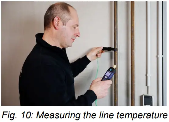 W HLER Wöhler SC 660 Smart Connect - line temperature 1