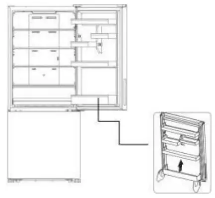 SUMMIT FFBF279SSX Two Door Refrigerator With Bottom Freezer - fig 2