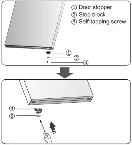 SUMMIT FFBF279SSX Two Door Refrigerator With Bottom Freezer - fig 5