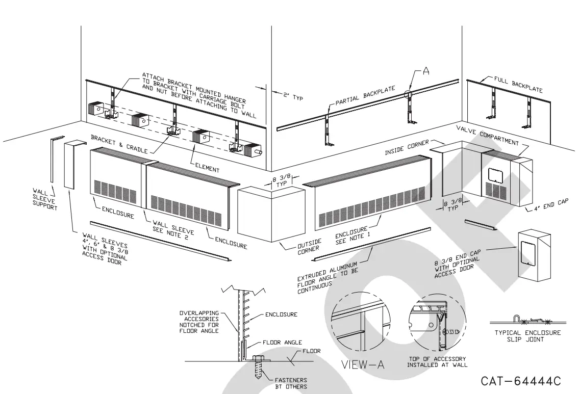 STERLING STYLE II 2 G Classic Commercial Finned Tube Radiation - Fig 1