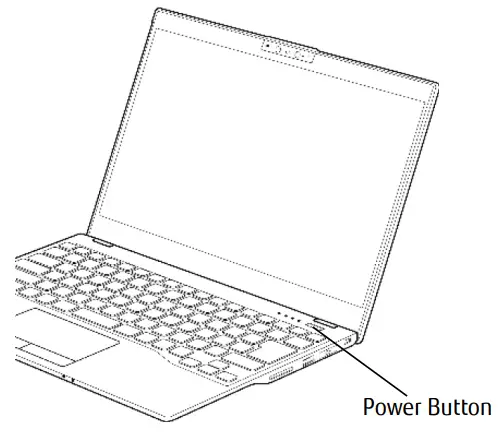 FUJITSU UH-X FHD IPS 400Nits Thin and Light Laptop - Battery