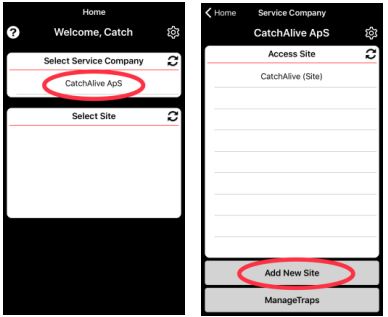 CATCHALIVE CAOne GoodNature Trap User Manual - Login App with your Email address for username