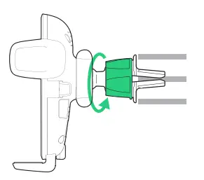 iOttie Easy One Touch Wireless 2 - Air Vent Mount2
