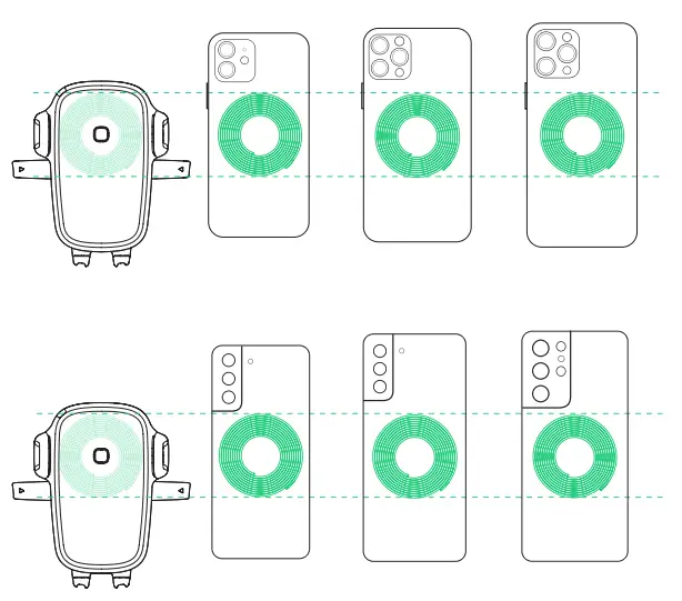 iOttie Easy One Touch Wireless 2 - Glance 1