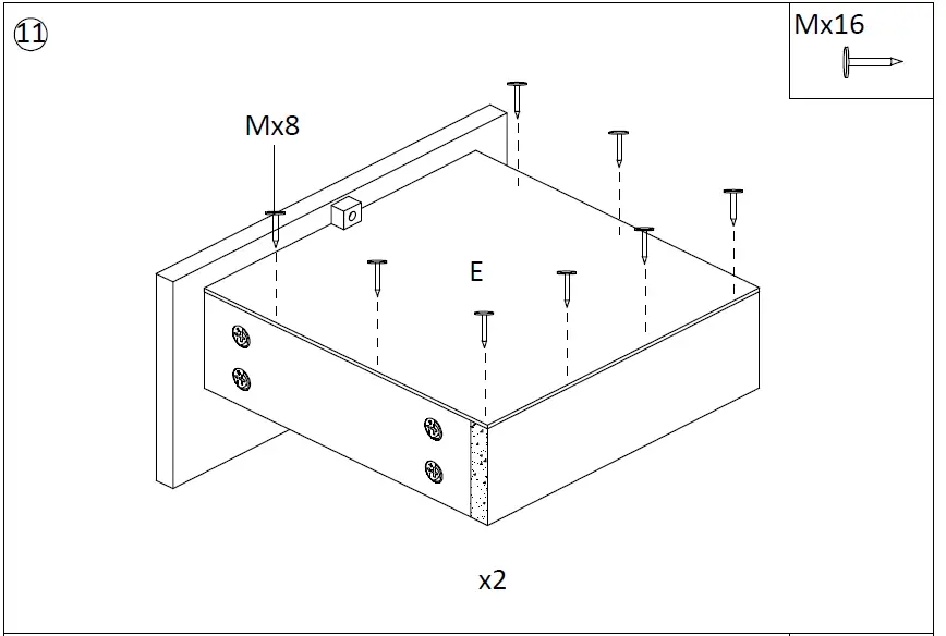 vidaxl 801706 Bedside Tables 15
