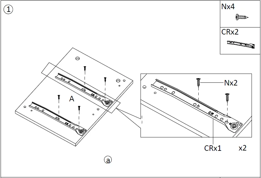 vidaxl 801706 Bedside Tables 5