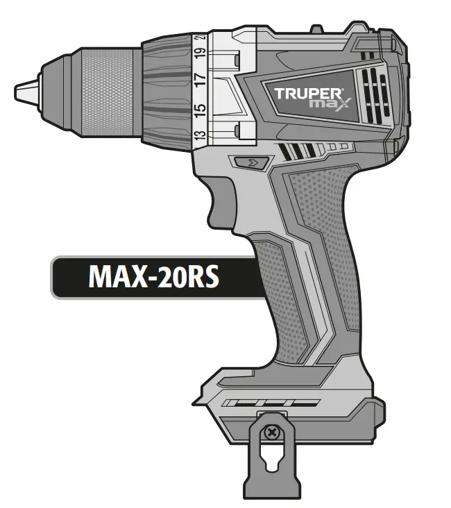 TRUPER 101405 Cordless Hammer Drill Drill Driver