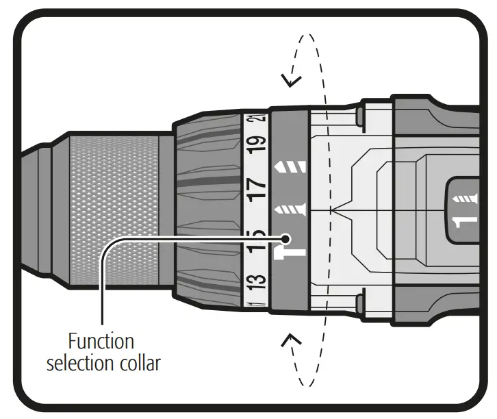Change from hammer drill / drill / drivers