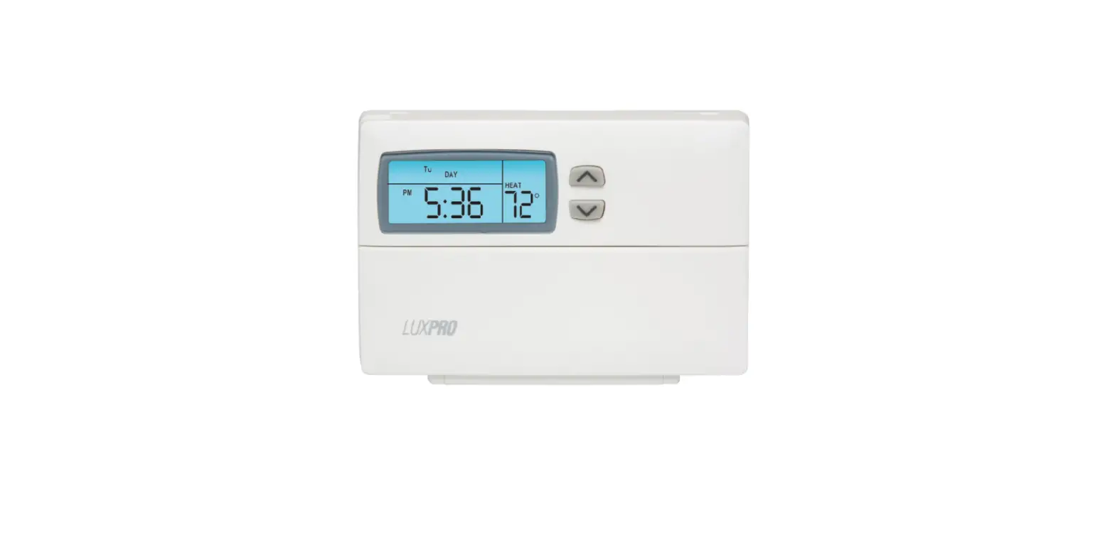 Luxpro Psp211 Series Electronic Thermostat Installation Manual