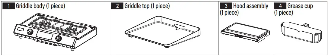 BLACKSTONE 8001 Electric Griddle - ASSEMBLY GUIDE 2