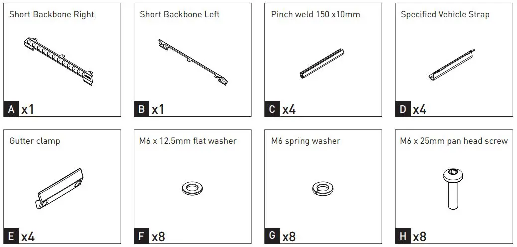 RHINO-RACK-RTLB4-Short-Gutter-Mount-Backbone-FIG-3