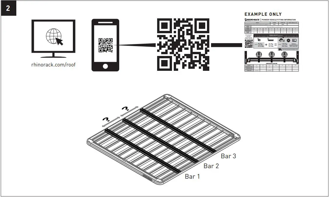 RHINO-RACK-RTLB4-Short-Gutter-Mount-Backbone-FIG-7