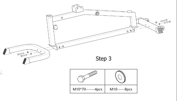 FRENCH FITNESS FL30 Freeweight Corner Leverage Gym - assembled