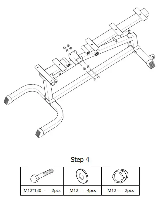 FRENCH FITNESS FL30 Freeweight Corner Leverage Gym - part