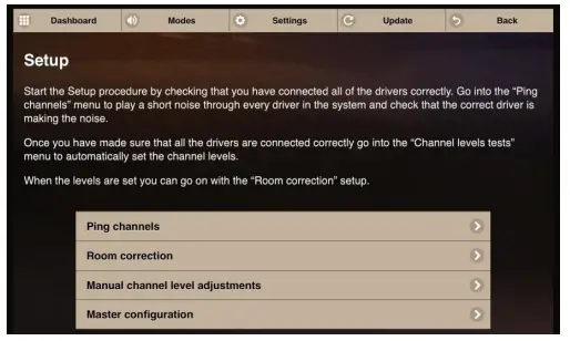 Room Correction Setup