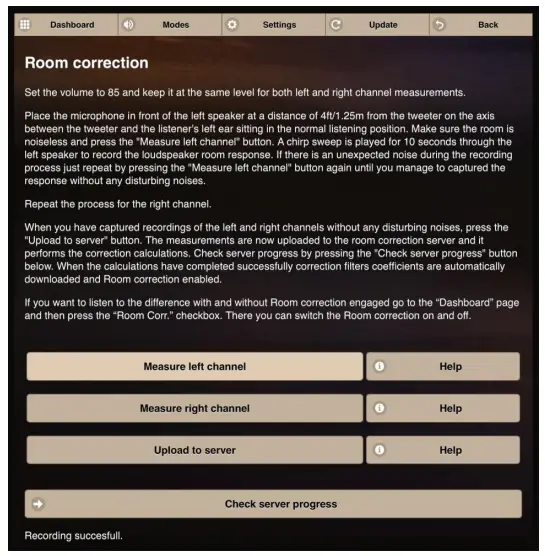 Running Room Correction