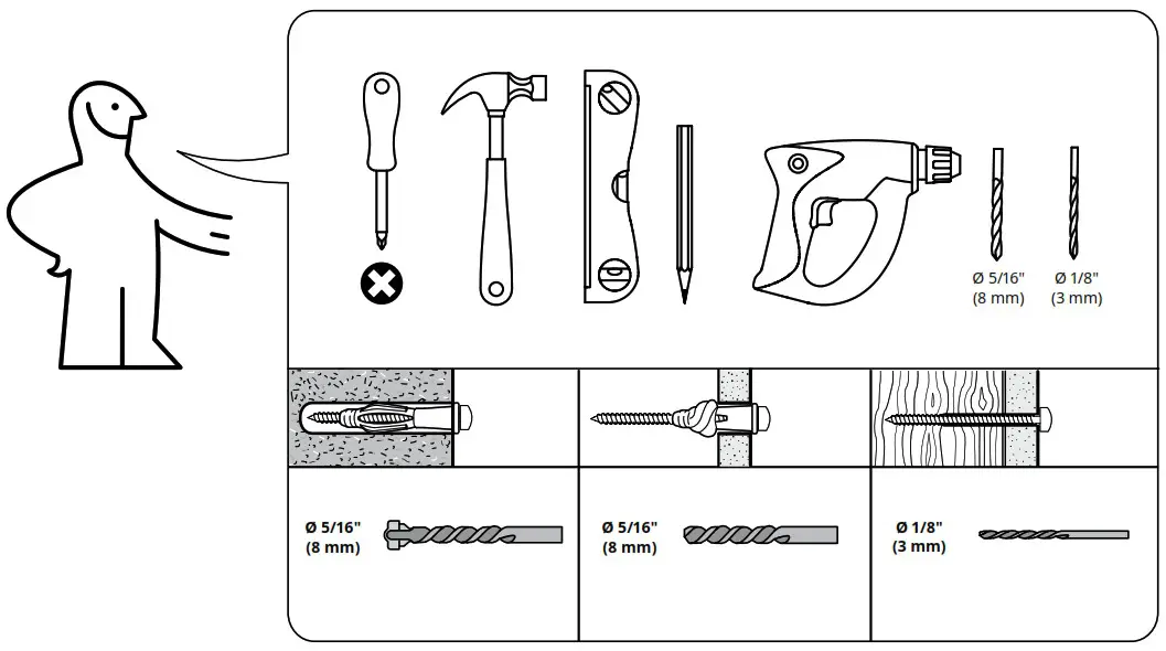 IKEA AA 2279317 2 Idanaes High Cabinet with Glass Doors and 1 Drawer - Product Overview 1