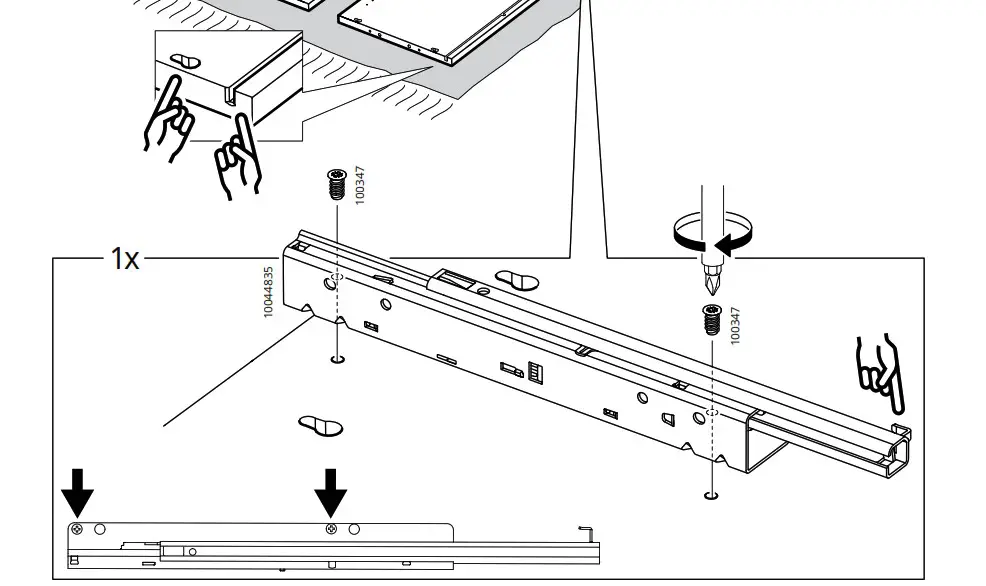 IKEA AA 2279317 2 Idanaes High Cabinet with Glass Doors and 1 Drawer - Product Overview 13