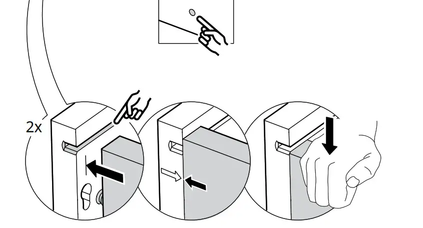 IKEA AA 2279317 2 Idanaes High Cabinet with Glass Doors and 1 Drawer - Product Overview 17